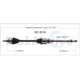 Purchase Top-Quality TRAKMOTIVE - MZ8226 - CV Axle Shaft pa2