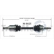 Purchase Top-Quality TRAKMOTIVE - NI8025 - CV Axle Shaft pa3