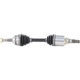 Purchase Top-Quality TRAKMOTIVE - NI8055 - CV Axle Shaft pa1