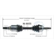 Purchase Top-Quality TRAKMOTIVE - NI8055 - CV Axle Shaft pa2