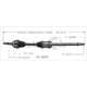 Purchase Top-Quality TRAKMOTIVE - NI8201 - CV Axle Shaft pa2