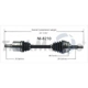 Purchase Top-Quality TRAKMOTIVE - NI8210 - CV Axle Shaft pa1