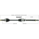 Purchase Top-Quality TRAKMOTIVE - NI8247 - CV Axle Shaft pa3