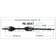 Purchase Top-Quality TRAKMOTIVE - NI8347 - CV Axle Shaft pa5