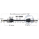 Purchase Top-Quality TRAKMOTIVE - NI8360 - CV Axle Shaft pa3