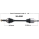 Purchase Top-Quality TRAKMOTIVE - NI8361 - CV Axle Shaft pa5