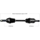 Purchase Top-Quality TRAKMOTIVE - NI8453 - CV Axle Shaft pa7