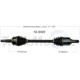 Purchase Top-Quality TRAKMOTIVE - NI8469 - CV Axle Shaft pa2