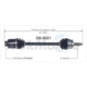 Purchase Top-Quality TRAKMOTIVE - SB8001 - CV Axle Shaft pa2