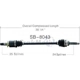 Purchase Top-Quality TRAKMOTIVE - SB8043 - CV Axle Shaft pa2