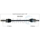 Purchase Top-Quality TRAKMOTIVE - SB8104 - CV Axle Shaft pa5