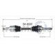 Purchase Top-Quality TRAKMOTIVE - SK8020 - CV Axle Shaft pa2