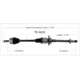 Purchase Top-Quality New CV Shaft by TRAKMOTIVE pa2