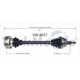 Purchase Top-Quality TRAKMOTIVE - VW8017 - CV Axle Shaft pa3