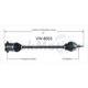 Purchase Top-Quality TRAKMOTIVE - VW8053 - CV Axle Shaft pa2