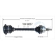 Purchase Top-Quality TRAKMOTIVE - VW8057 - CV Axle Shaft pa2