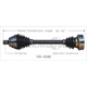 Purchase Top-Quality TRAKMOTIVE - VW8086 - CV Axle Shaft pa2