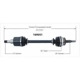 Purchase Top-Quality New CV Shaft by WORLDPARTS - 169051 pa1