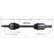 Purchase Top-Quality New CV Shaft by WORLDPARTS - 169144 pa1