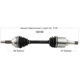 Purchase Top-Quality New CV Shaft by WORLDPARTS - 169193 pa1