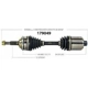 Purchase Top-Quality Arbre CV neuf by WORLDPARTS - 179049 pa1