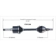 Purchase Top-Quality New CV Shaft by WORLDPARTS pa1