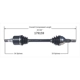 Purchase Top-Quality WORLDPARTS - 179159 - Arbre CV neuf pa2