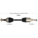 Purchase Top-Quality New CV Shaft by WORLDPARTS pa1