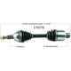 Purchase Top-Quality New CV Shaft by WORLDPARTS pa1