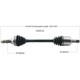 Purchase Top-Quality New CV Shaft by WORLDPARTS pa2