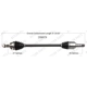 Purchase Top-Quality WORLDPARTS - 299079 - Arbre CV neuf pa1