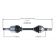 Purchase Top-Quality Arbre CV neuf by WORLDPARTS - 319016 pa1