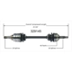 Purchase Top-Quality Arbre CV neuf by WORLDPARTS - 329145 pa2