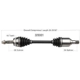 Purchase Top-Quality New CV Shaft by WORLDPARTS pa1