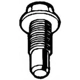 Purchase Top-Quality DORMAN/AUTOGRADE - 65202 - Oil Drain Plug pa4