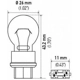 Purchase Top-Quality Parking Light by HELLA - 3457NA pa11