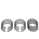 Purchase Top-Quality SEALED POWER - E510K - Piston Ring Set pa1