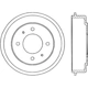 Purchase Top-Quality Tambour de frein arrière by CENTRIC PARTS - 122.51005 pa6