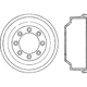 Purchase Top-Quality Tambour de frein arrière by CENTRIC PARTS - 122.65025 pa6