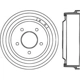 Purchase Top-Quality Tambour de frein arrière by CENTRIC PARTS - 122.65028 pa1