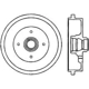 Purchase Top-Quality Tambour de frein arrière by CENTRIC PARTS - 123.33000 pa2