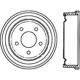 Purchase Top-Quality Tambour de frein arrière by CENTRIC PARTS - 123.62024 pa1