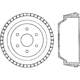 Purchase Top-Quality Tambour de frein arrière by CENTRIC PARTS - 123.66018 pa2