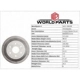 Purchase Top-Quality Tambour de frein arrière by WORLDPARTS pa7