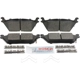 Purchase Top-Quality BOSCH - BC2169 - Rear Disc Brake Pad pa1