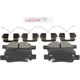 Purchase Top-Quality BOSCH - BE2373H - Ceramic Rear Disc Brake Pads pa2