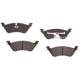 Purchase Top-Quality BREMSEN - BCD858 - Rear Ceramic Pads pa1