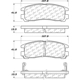 Purchase Top-Quality Rear Ceramic Pads by CENTRIC PARTS - 103.03830 pa1