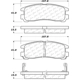 Purchase Top-Quality Rear Ceramic Pads by CENTRIC PARTS - 103.03830 pa4