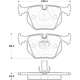 Purchase Top-Quality CENTRIC PARTS - 103.06830 - Rear Ceramic Pads pa5